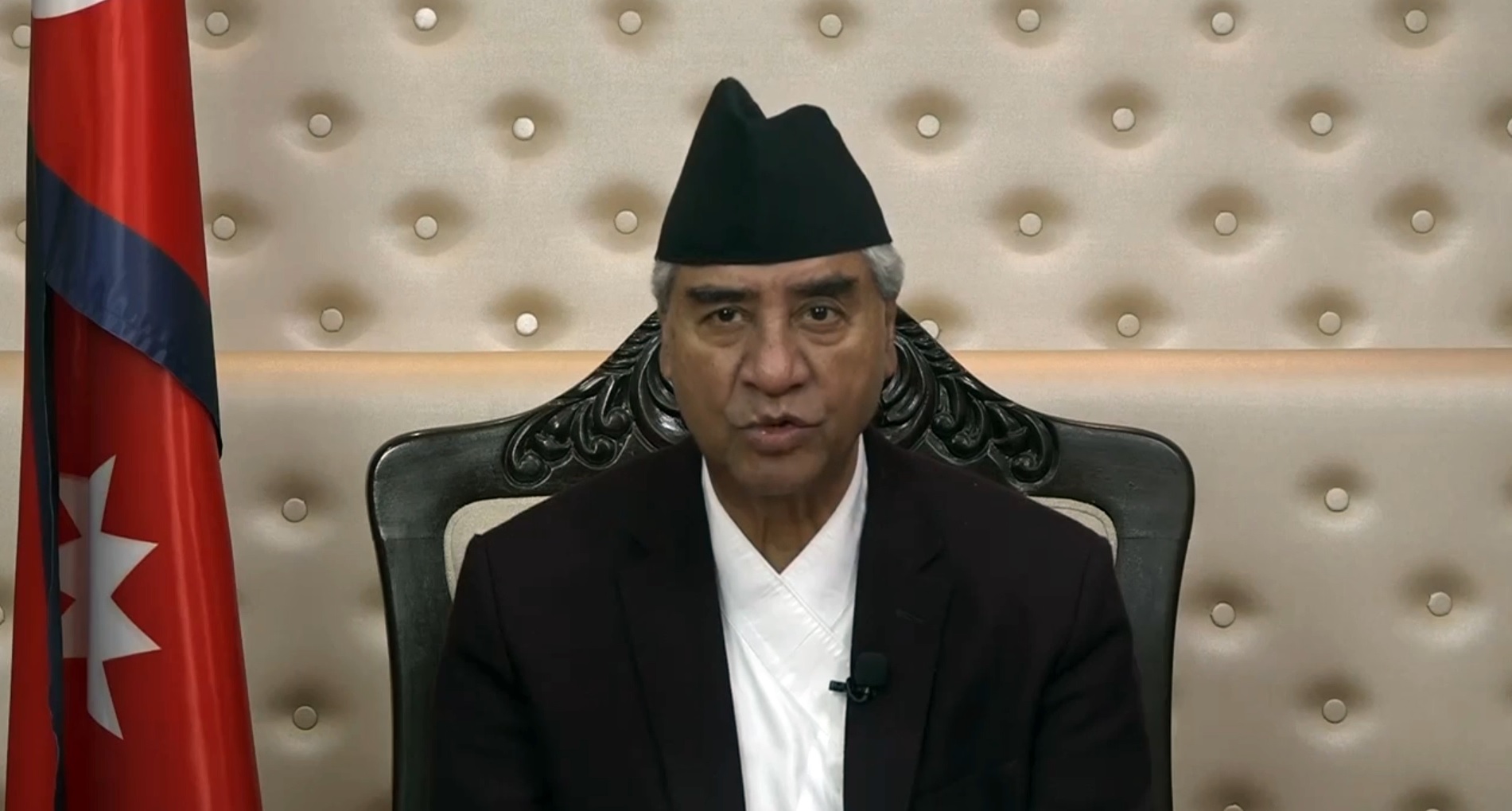 साफ च्याम्पियनसिपको फाइनलमा पुगेको नेपाली फुटबल टिमलाई प्रधानमन्त्री  देउवाद्वारा बधाई