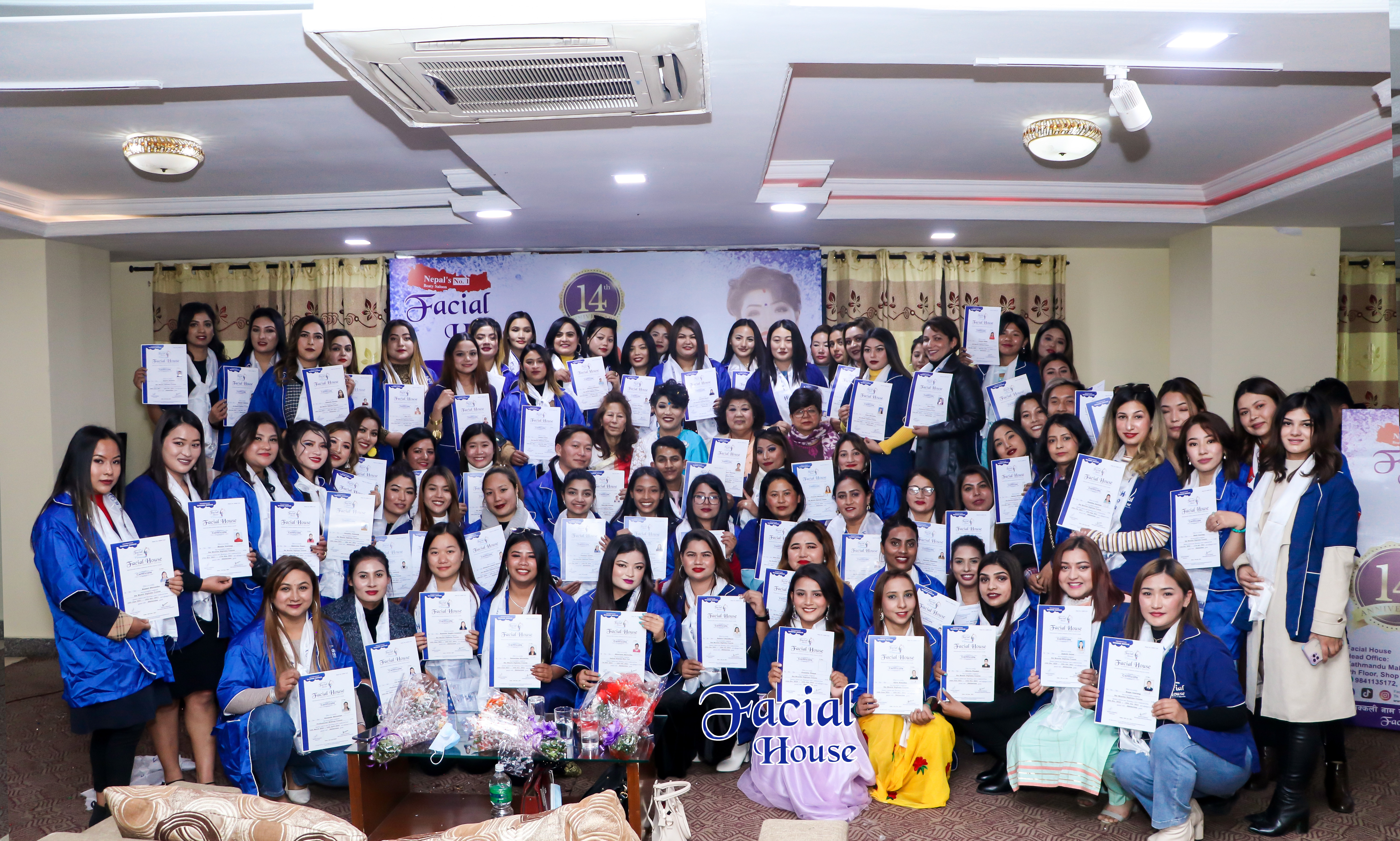 फेसियल हाउसको १४ औं दिक्षान्त समारोह सम्पन्न