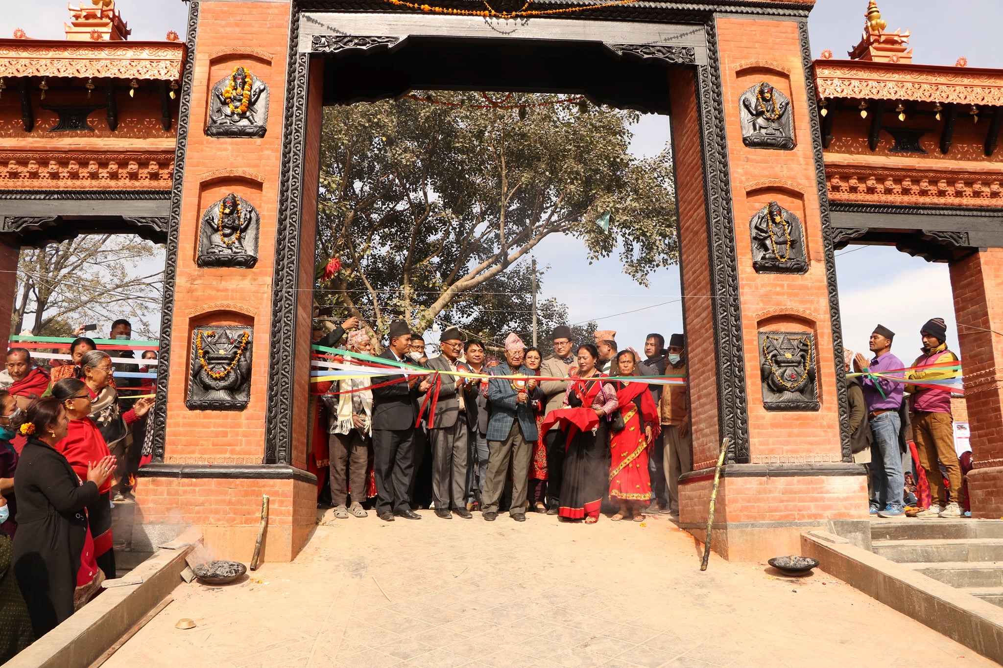 हनुमानघाटस्थित खोह्र दीप ध्वाखा र छिपा ताँको निर्माण सम्पन्न