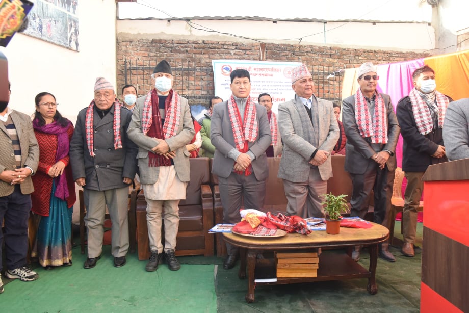 जनताले दिएको जिम्मेवारी इमान्दार भएर पूरा गरिरहेका छौँ : मेयर शाक्य