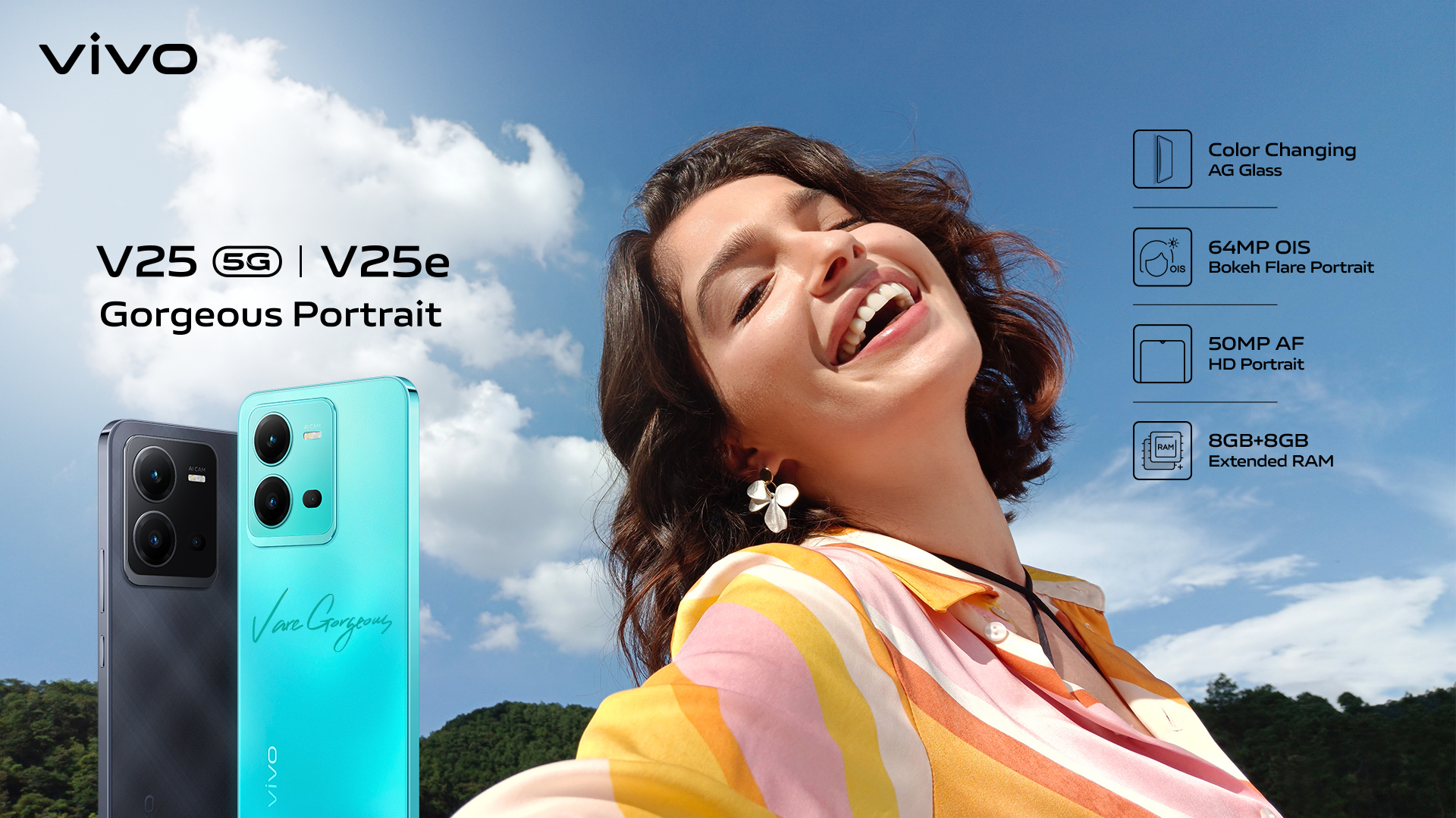 नयाँ स्मार्टफोनहरू ‘भी२५ फाइभजी’ र ‘भी२५ई’ सार्वजनिक, कति छ बजार मूल्य ?