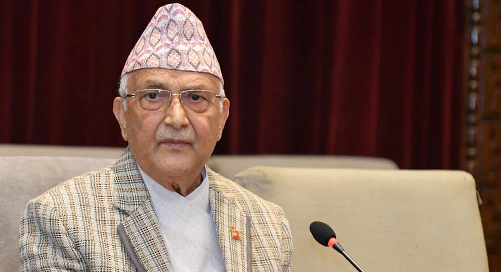 प्रतिस्पर्धालाई अस्वस्थ नबनाउन एमाले अध्यक्ष ओलीको आग्रह