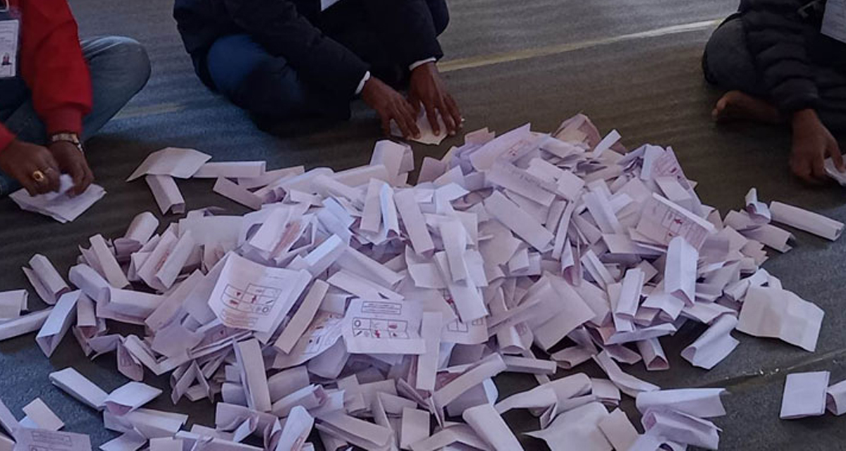 इलामका दुवै क्षेत्रमा मतगणना स्थगित