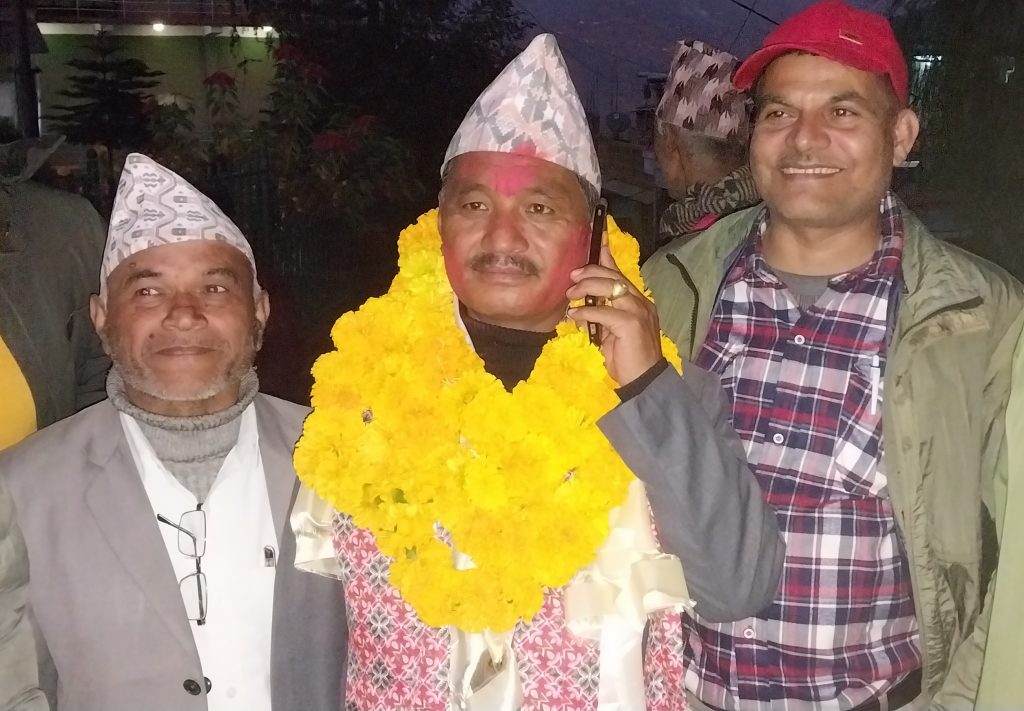 इलाम २ (ख) मा एमालेका राम राना निर्वाचित