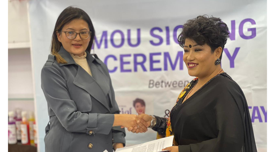 फेसियल हाउसमा ब्यूटीसियन तालिम लिएका विद्यार्थीले ‘भेटायाे’मा जागिर पाउने