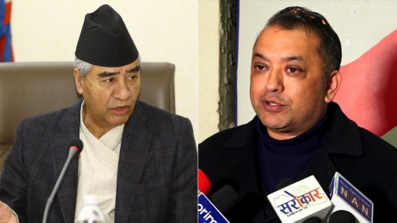 कांग्रेस संसदीय दलको नेतामा  देउवा निर्वाचित, गगनलाई  २५ मत