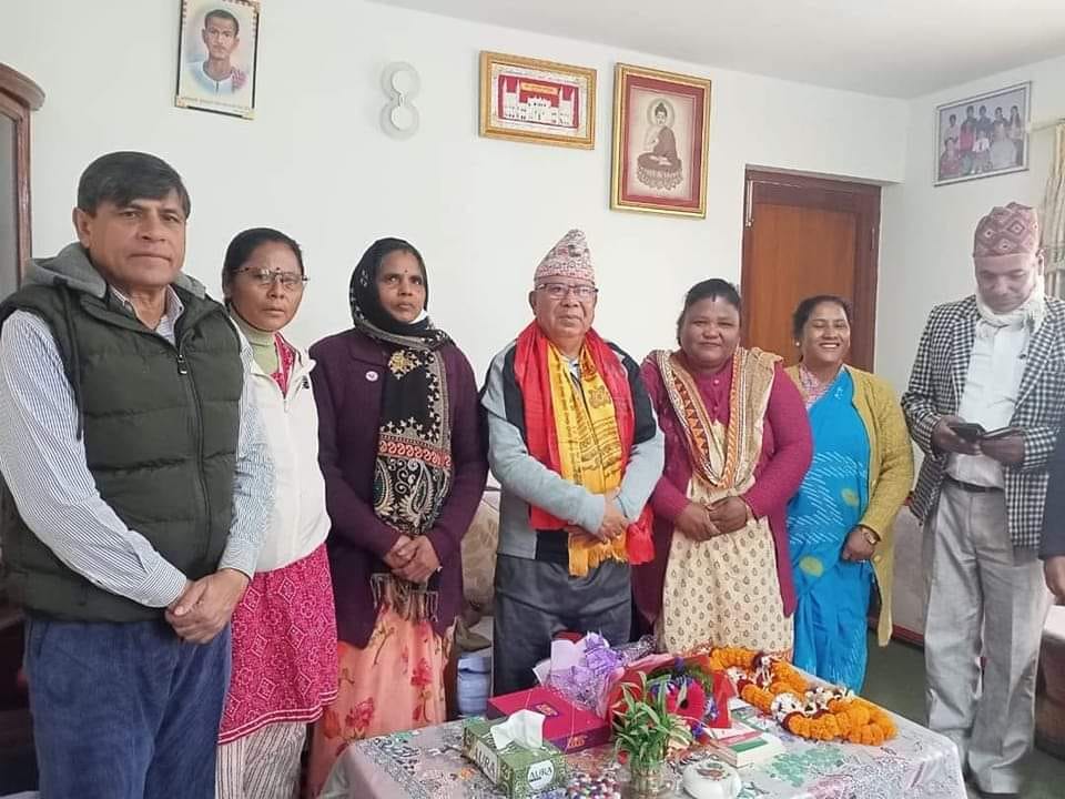 माधव नेपाल र घनश्याम भुसालबिच भेटवार्ता