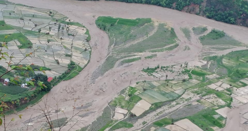 बाढीबाट मधेसमा ८० करोडभन्दा बढीको क्षति