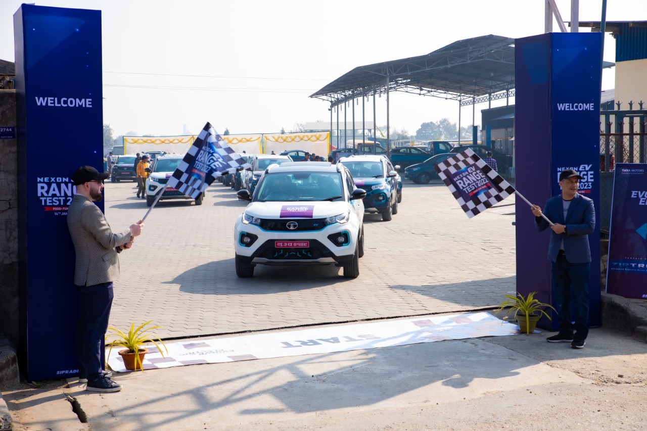 भैरहवामा सकियो ‘नेक्सन ईभी रेन्ज टेस्ट’