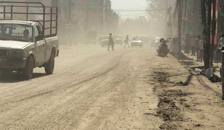 फेरिएन् गोदावरी सडकको मुहार