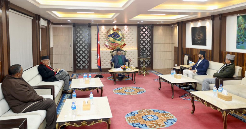 मन्त्रिपरिषद् विस्तारको विषयमा सहमति जुटाउन सत्ता साझेदार दलको बैठक सुरु