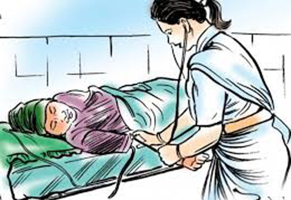 हुम्लामा गर्भवतीको गाउँमै स्वास्थ्य सेवा