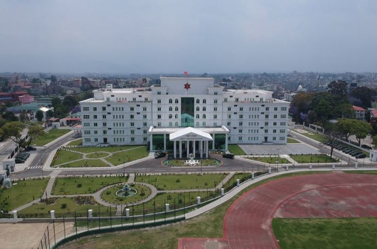 विश्व शान्तिका लागि जोखिम बहन गर्ने नेपाली सेना सधैँ अग्रपङ्क्तिमा छ : रक्षामन्त्री उप्रेती