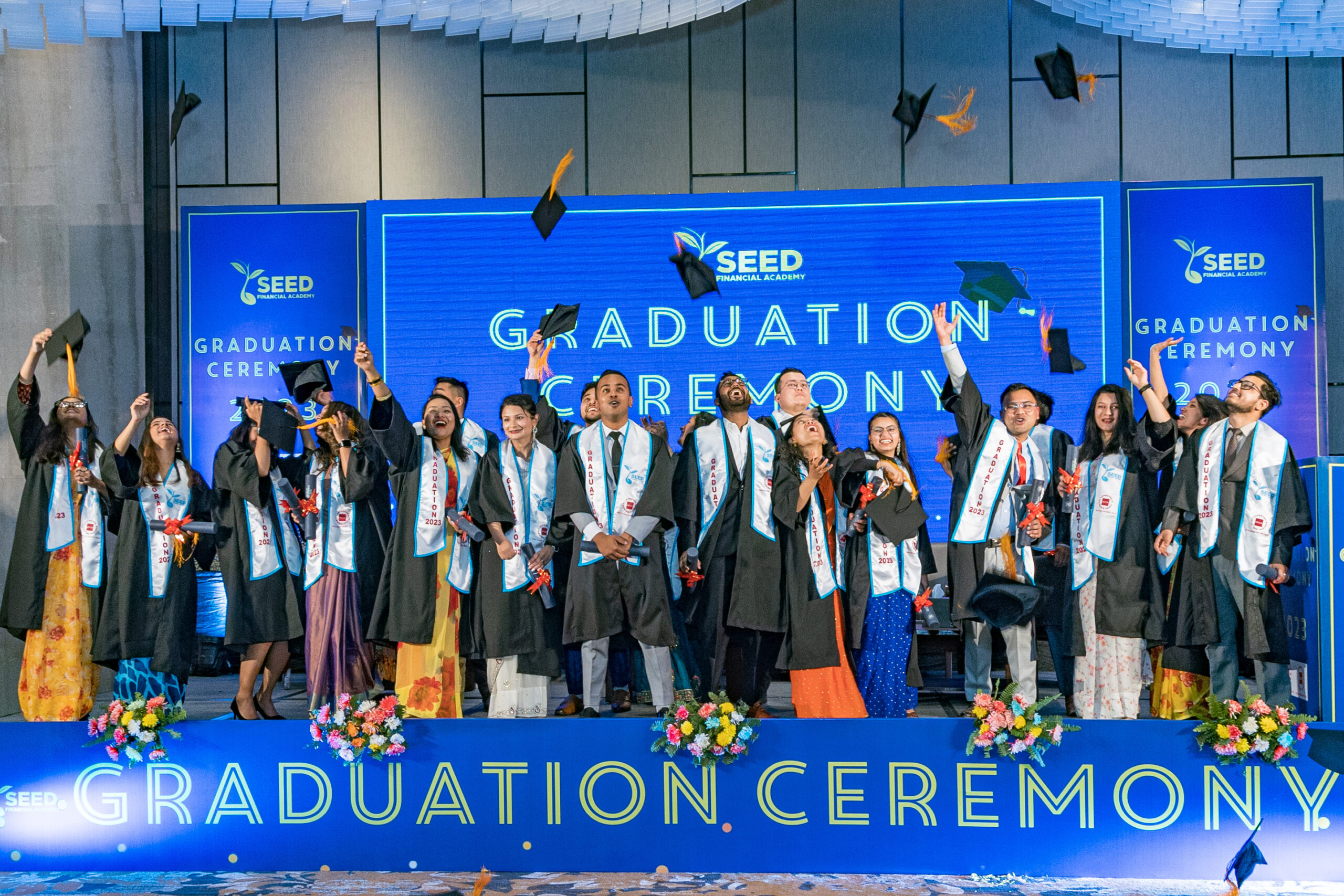 सीड फाइनान्सियल एकेडेमीले मनायो एसीसीएको दीक्षान्त समारोह
