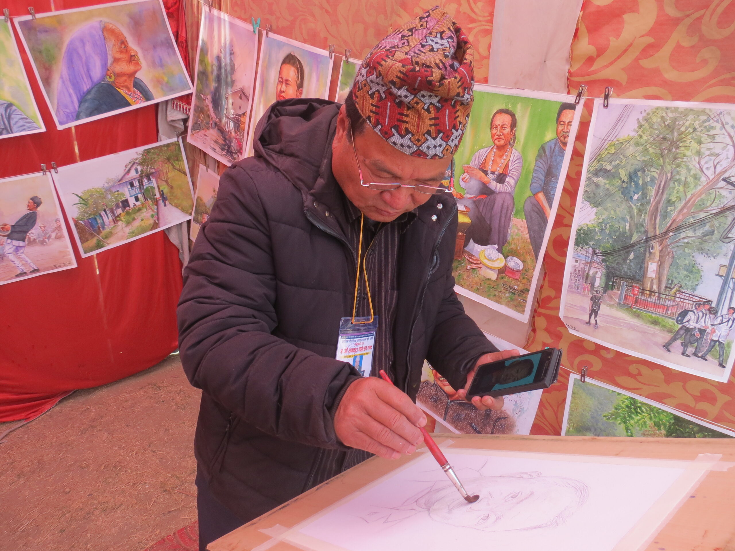 मोफसल चित्रकला सौखमा सीमित