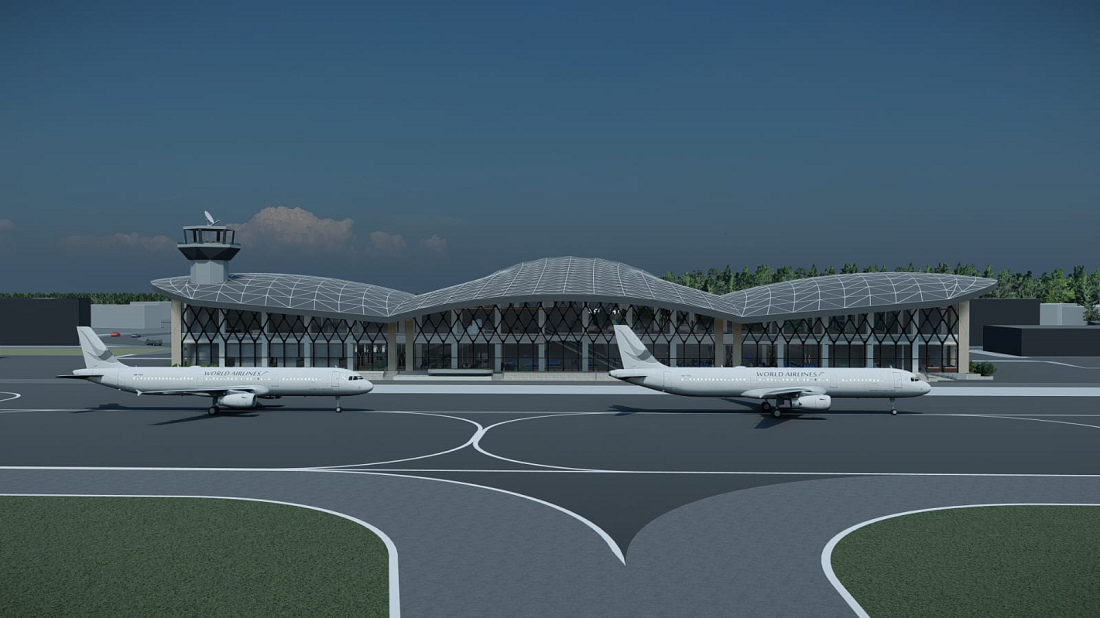 १ अर्ब ९२ करोड लागतमा भरतपुर विमानस्थलमा आधुनिक टर्मिनल बन्दै, प्रधानमन्त्रीले गरे शिलान्यास