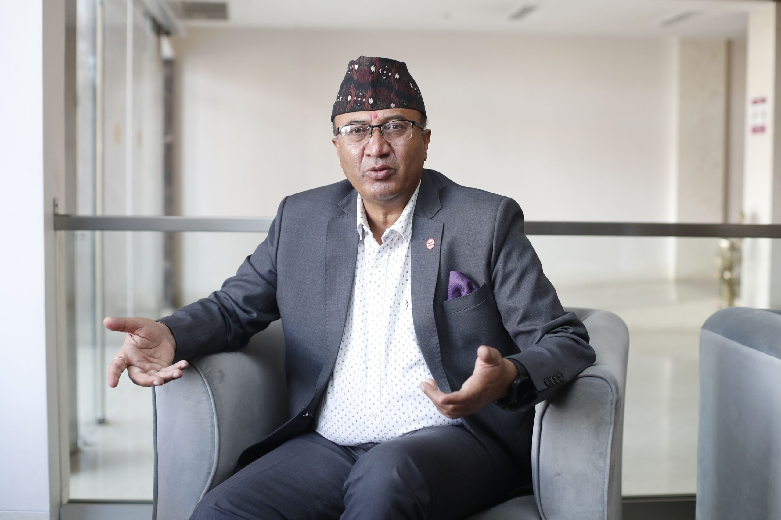 व्यवसायीक समस्या समाधान र महासंघभित्र बस्तुगत संघलाई बलियो बनाउन उपाध्यक्षमा मेरो उम्मेदवारी : हेमराज ढकाल