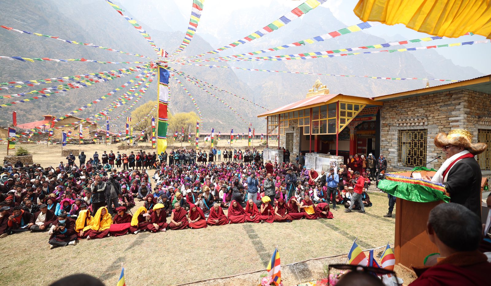 प्रधानमन्त्रीले गरे चुम श्याग्या महोत्सव उद्घाटन