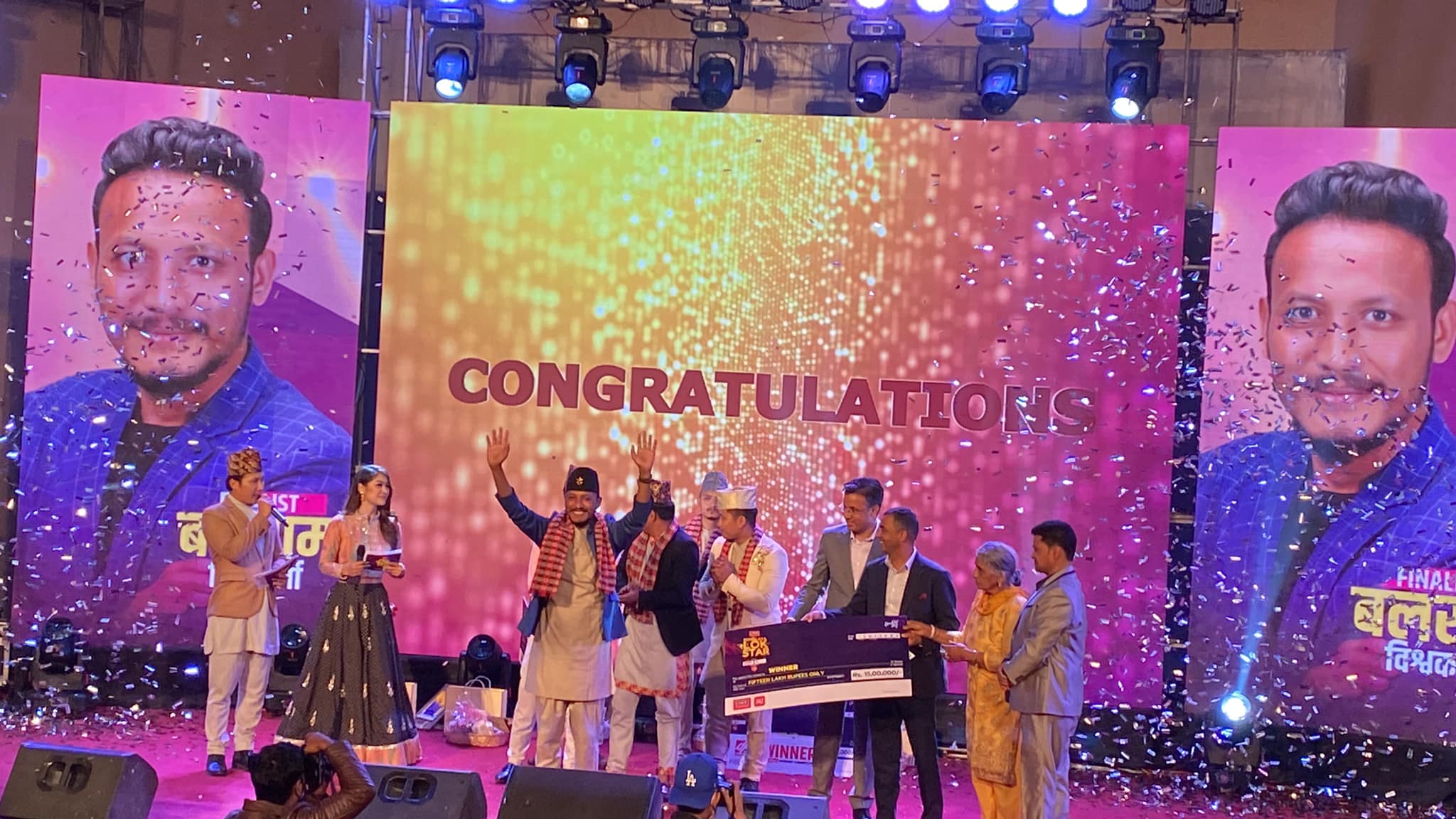 हिमालय लोकस्टारको उपाधि बलराम विश्वकर्मालाई