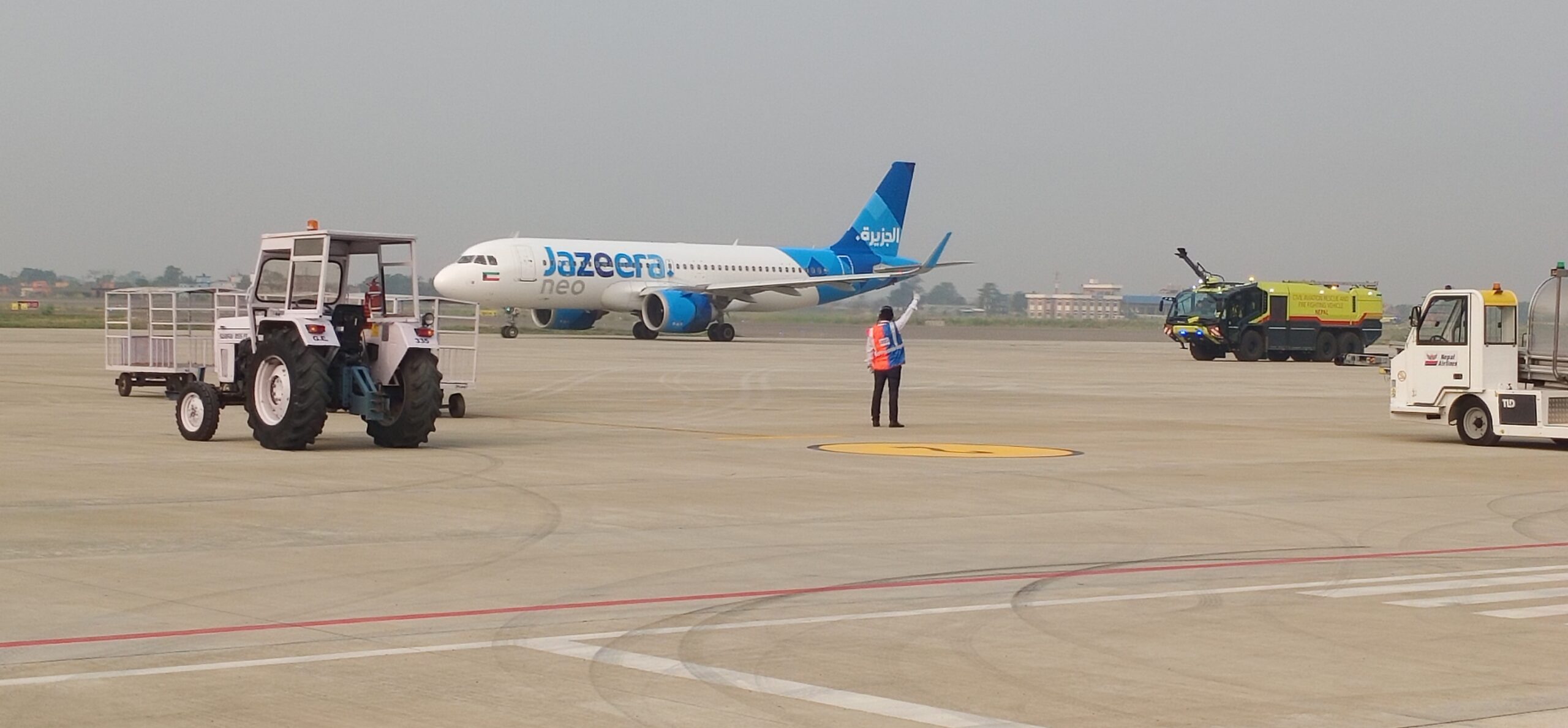 गौतमबुद्ध अन्तर्राष्ट्रिय विमानस्थलः वर्ष बित्यो, जहाज उडेनन्