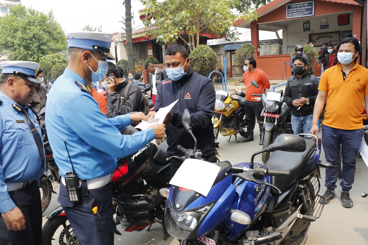 ट्राफिक कारबाहीबाट करिब ८० करोड राजस्व सङ्कलन, कुन प्रदेशमा कति ?