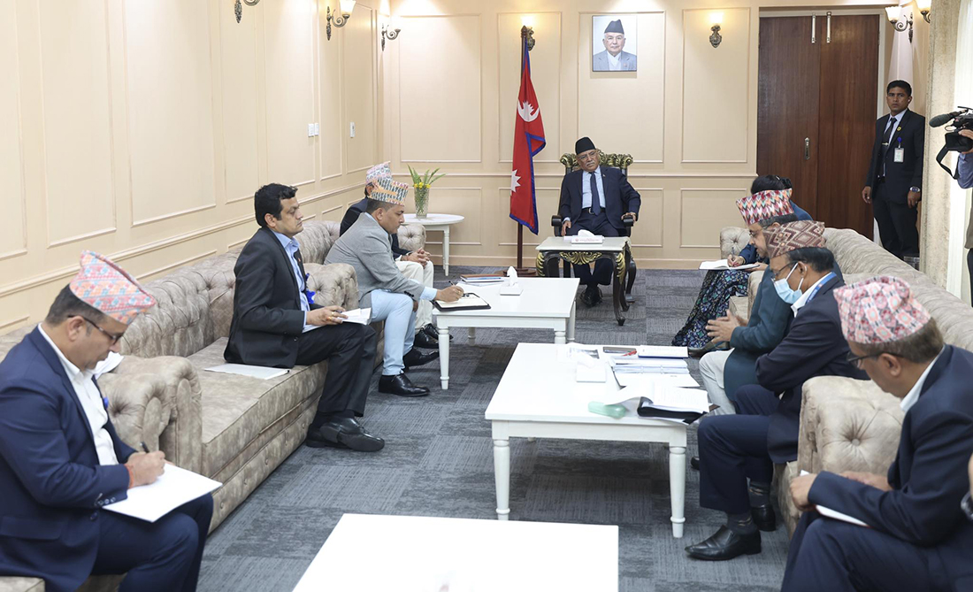 फोहर व्यवस्थापन तीनै सरकारको साझा दायित्व: प्रधानमन्त्री