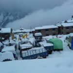 पाथीभरा क्षेत्रमा हिमपात