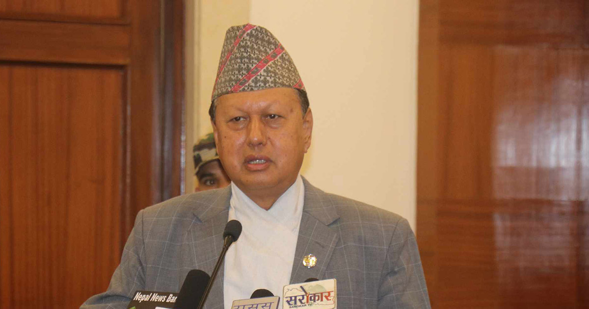 चिकित्सा शिक्षा ऐन संशोधन नभई स्वास्थ्य क्षेत्रमा आमूल परिवर्तन हुँदैन : स्वास्थ्यमन्त्री बस्नेत