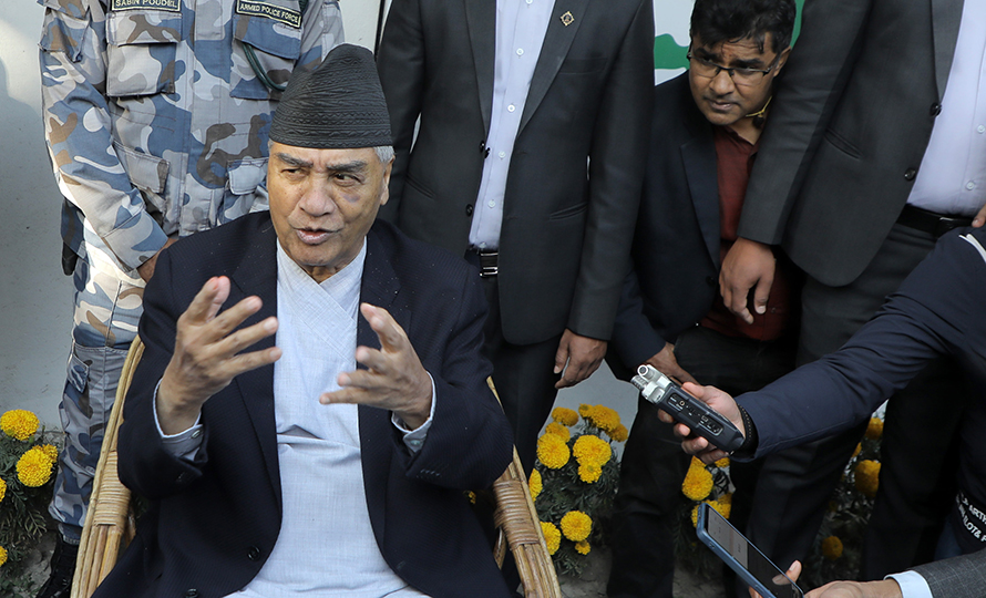 राजनीतिक दल र राज्यका संस्थाप्रति आमनागरिकको विश्वास घटेको छैन : सभापति देउवा