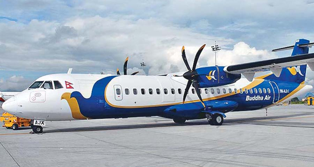 सत्रौँ एटीआर जहाज भित्र्याउँदै बुद्ध एयर