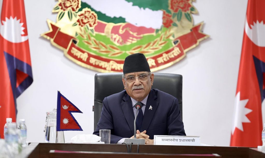 राष्ट्रसङ्घका महासचिवको भ्रमणले अन्तराष्ट्रिय क्षेत्रमा नेपालको प्रतिष्ठा अभिवृद्धि हुन्छ: प्रधानमन्त्री