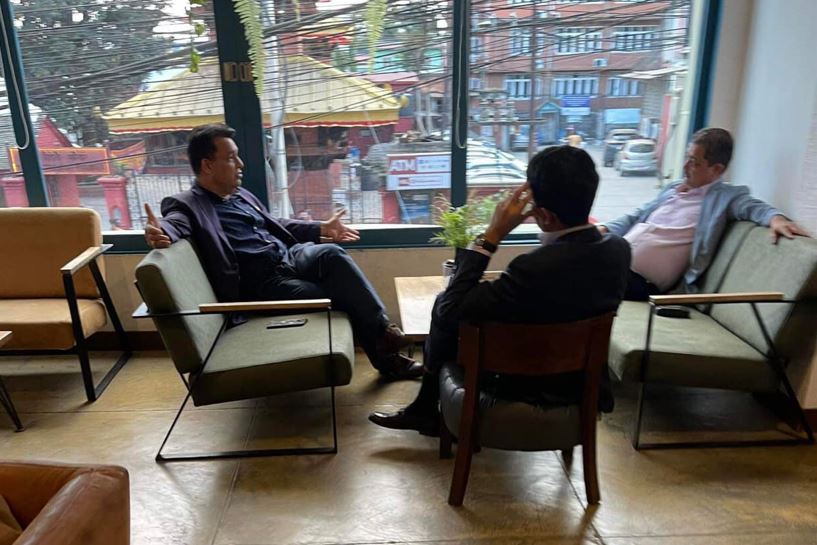 बद्री केसी र आरके शर्माबीच भेटवार्ता, पुनःनिर्वाचनको ‘बटमलाइन’