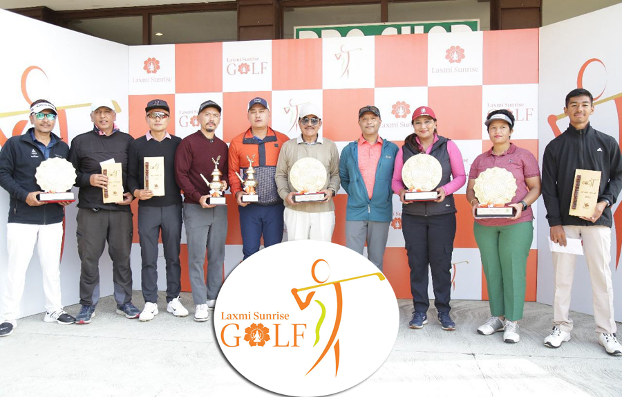 लक्ष्मी सनराइज बैंक गल्फ प्रतियोगिताको उपाधि नोर्बु छिरिङले जिते