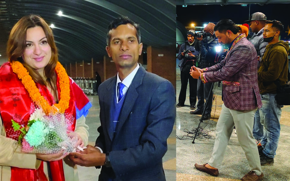 मिस युनिभर्समा भाग लिएर नेपाल आईपुगिन जेन दीपिका