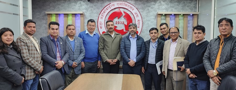 नाडा र एशियाली विकास बैंकका पदाधिकारीहरुबीच छलफल