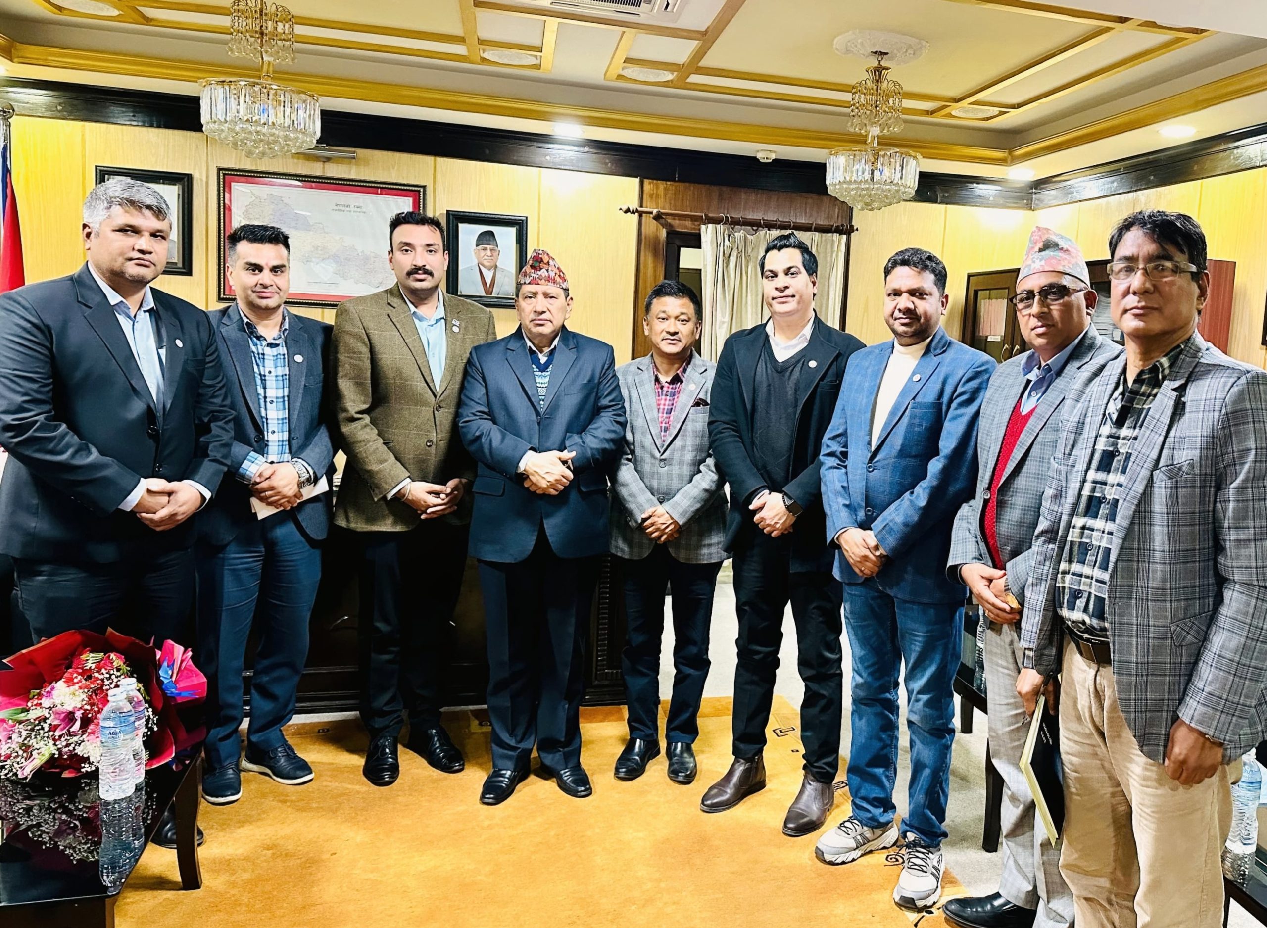 सीमा क्षेत्रमा कडाई तथा व्यवस्थित गर्न गृहमन्त्रीसँग नाडाको आग्रह