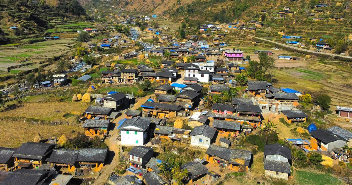 २२ दिन लगाएर बुटवलबाट नुन, चामल ल्याउने निसी गाउँको सडक पुगेपछि फेरियो स्वरुप