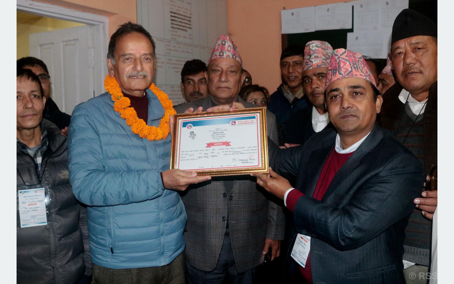 कोशी प्रदेशबाट राष्ट्रियसभा सदस्यमा कांग्रेसका सिटौला र एमालेबाट कोइराला निर्वाचित