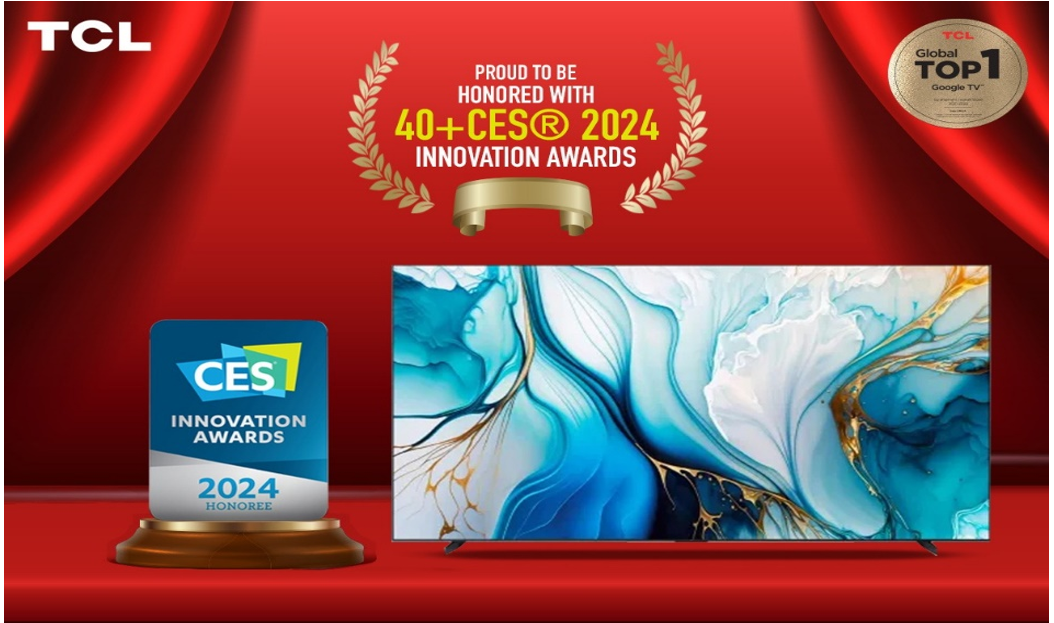 टीसीएल इलेक्ट्रोनिक्सले पायो ४० भन्दा बढी अवार्ड