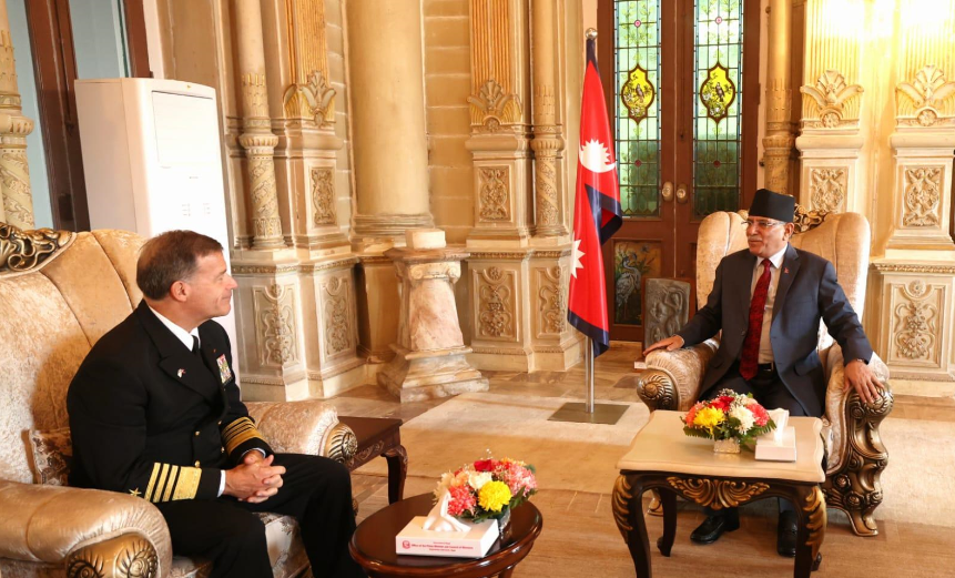 नेपालको आर्थिक विकासमा अमेरिकाबाट प्राप्त सहयोग महत्वपूर्ण छः प्रधानमन्त्री प्रचण्ड