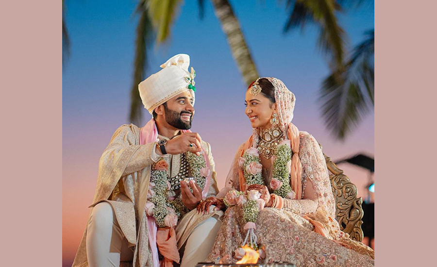 भारतीय अभिनेत्री रकुल प्रीतले गरिन् फिल्म निर्माता भगनानीसँग विवाह