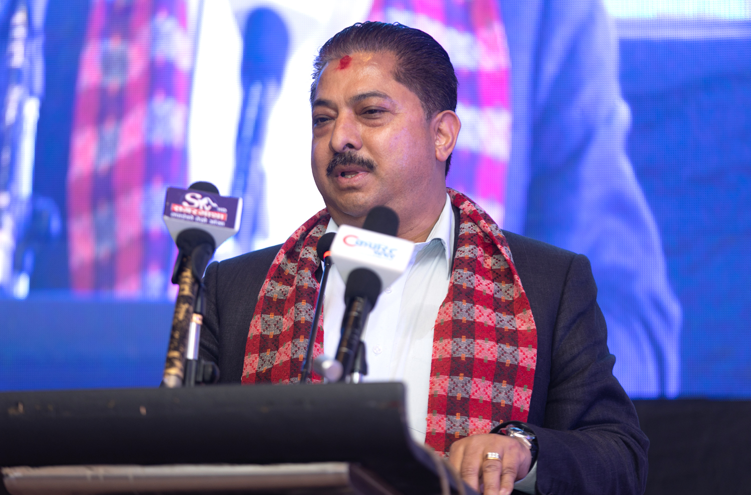 राज्यबाट प्रताडित उद्योगी–व्यवसायीलाई कर्पोरेट अवार्ड ‘सञ्जीवनी’ हो : अञ्जन श्रेष्ठ