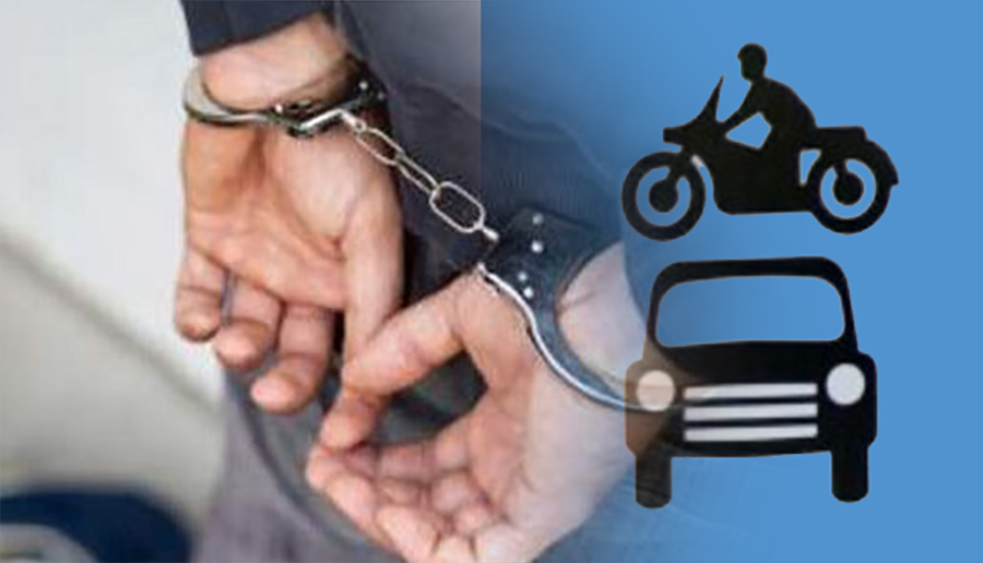 राजस्व छलेर भारतबाट ल्याइएका गाडी र मोटरसाइकल उपत्यकामा छ्यापछ्यापती, तीन जना पक्राउ