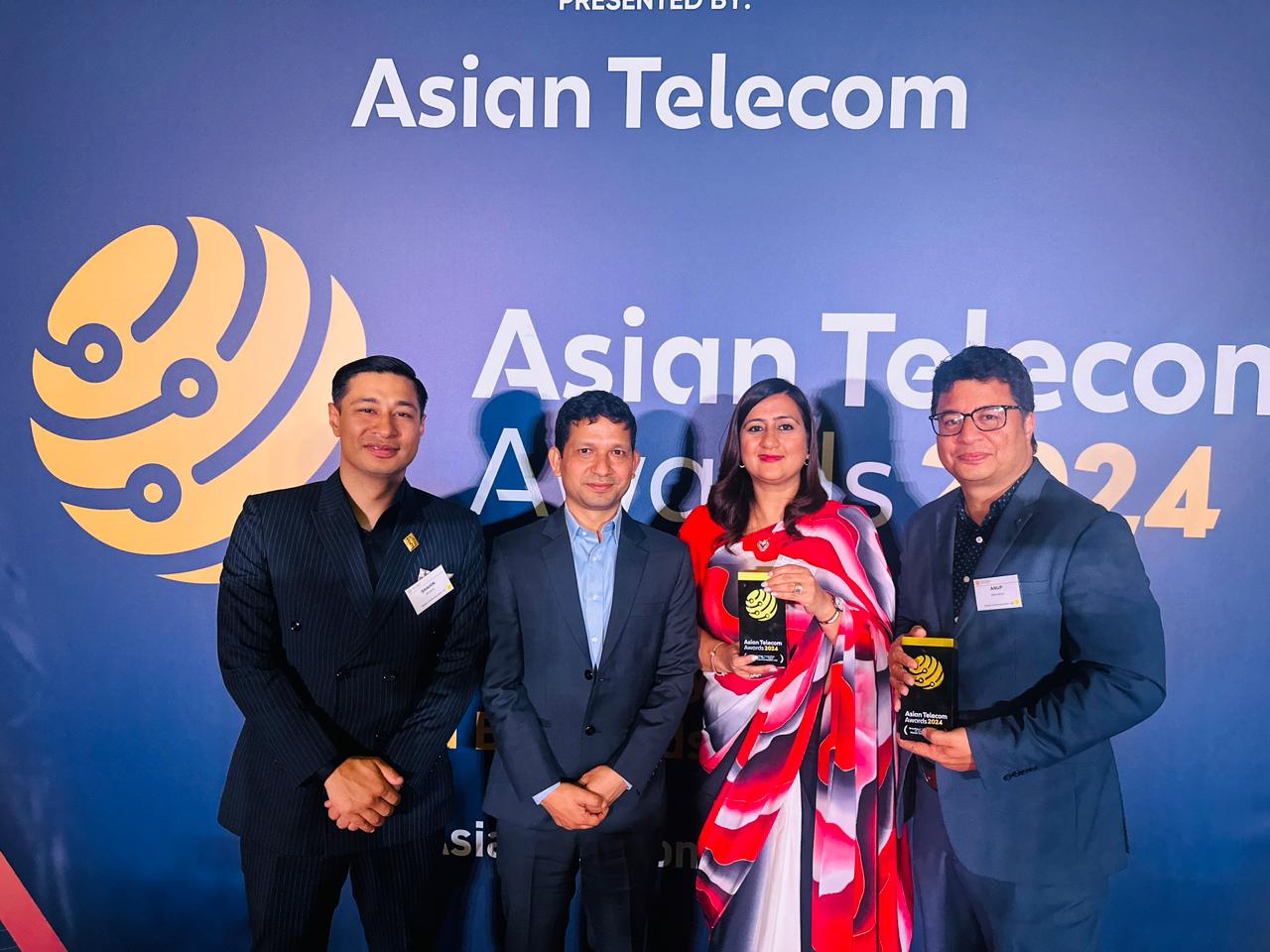 भायानेटले जित्यो ‘ब्रोडब्यान्ड टेलिकम कम्पनी अफ द इयर’ र ‘टेक्नोलोजी इनोभेसन अफ द इयर’