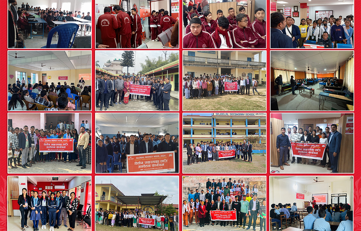 एनआईसी एशियाको ‘ग्लोबल मनी विक’सम्बन्धी कार्यक्रमबाट ६ हजार बढी विद्यार्थी र युवा लाभान्वित