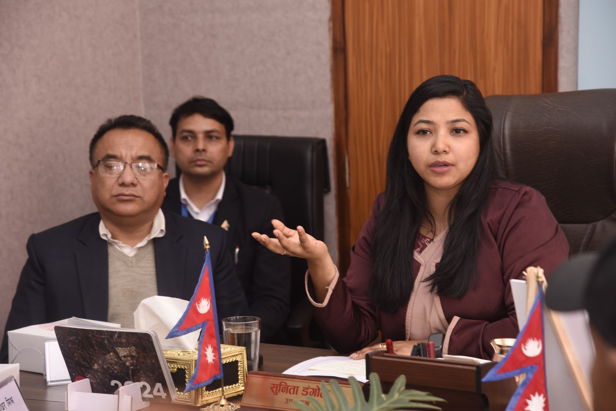 बैठकमा गरिएका निर्णयको नतिजा व्यवहारमा हेर्न सक्ने बनाउनु पर्छ : उपप्रमुख डंगोल