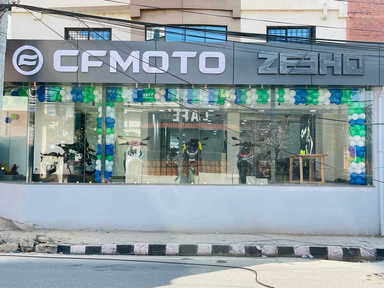 सीएफ मोटो र जीहो इभी आजदेखी झम्सिखेल बाट पनि सुरु