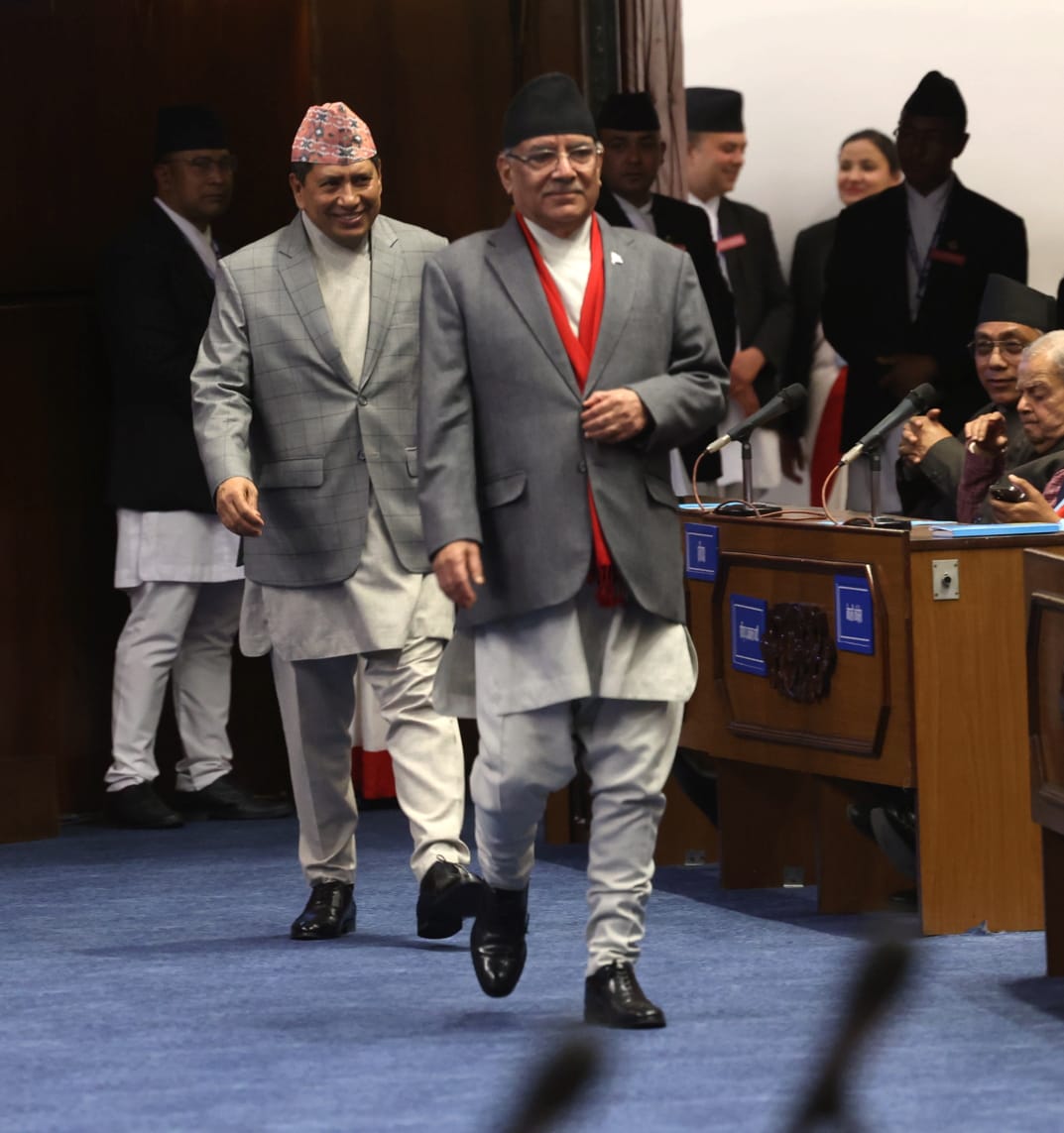 विश्वासको मतको पक्ष र विपक्षमा भएको बहस सदनको सम्पत्ती : प्रधानमन्त्री