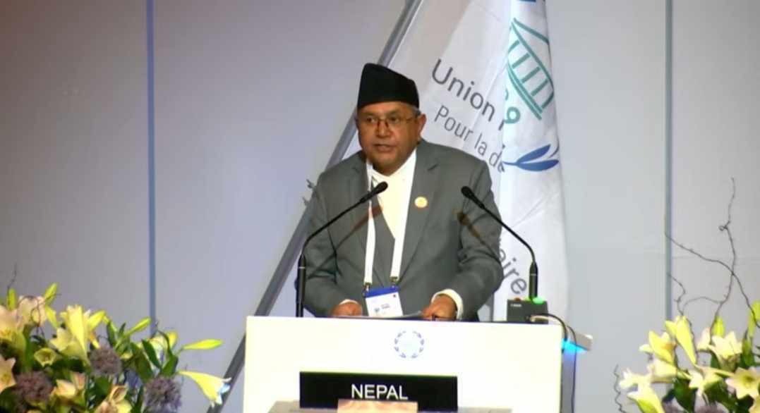 नेपालले जलवायु परिवर्तनको धेरै ठूलो मार सहन गर्नु परिरहेको छः  सभामुख घिमिरे