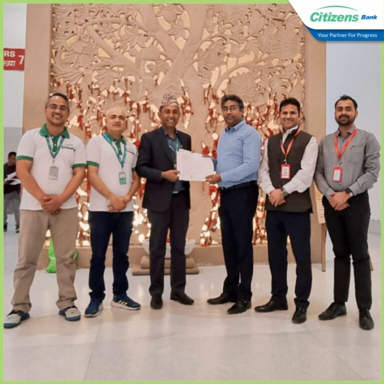 सिटिजन्स बैंकका ग्राहकले भारतको मेदान्त-द मेडिसिटि हस्पिटलमा विशेष छुट पाउने